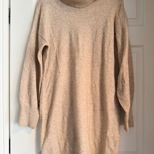 Cozy Beige Women's Dress